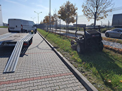 Sekání trávy bez sběru